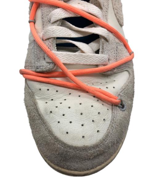 NIKE（ナイキ）NIKE (ナイキ) OFFWHITE (オフホワイト) Dunk Low 1 OF 50 ローカットスニーカ‐ アイボリー サイズ:US11の古着・服飾アイテム