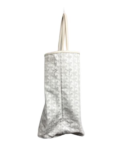 GOYARD（ゴヤール）GOYARD (ゴヤール) サンルイPM トートバッグ ホワイトの古着・服飾アイテム