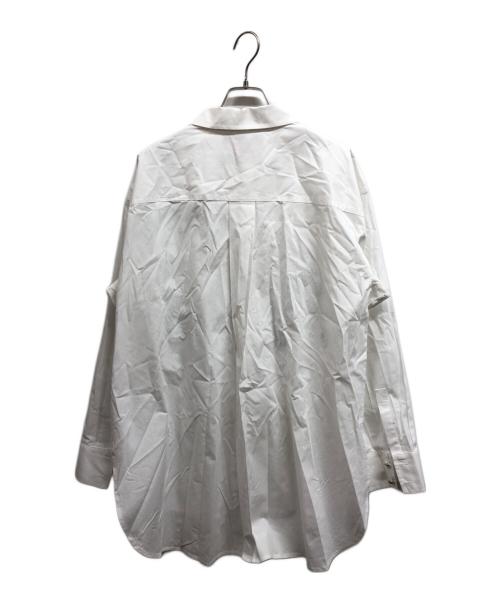 Karl Lagerfeld（カール ラガーフェルド）Karl Lagerfeld (カール ラガーフェルド) 長袖シャツ ホワイト サイズ:Lの古着・服飾アイテム