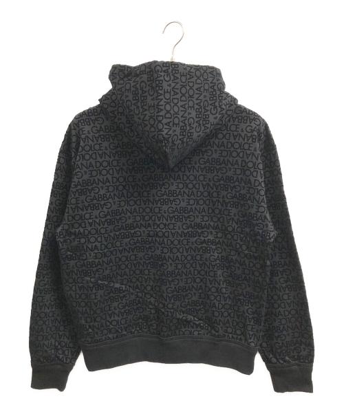 DOLCE & GABBANA（ドルチェ＆ガッバーナ）DOLCE & GABBANA (ドルチェ＆ガッバーナ) ジップパーカー ブラック サイズ:44の古着・服飾アイテム