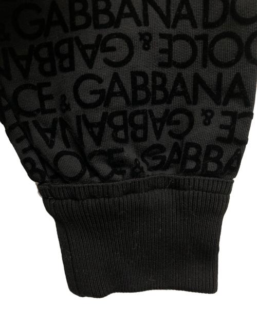 DOLCE & GABBANA（ドルチェ＆ガッバーナ）DOLCE & GABBANA (ドルチェ＆ガッバーナ) ジップパーカー ブラック サイズ:44の古着・服飾アイテム