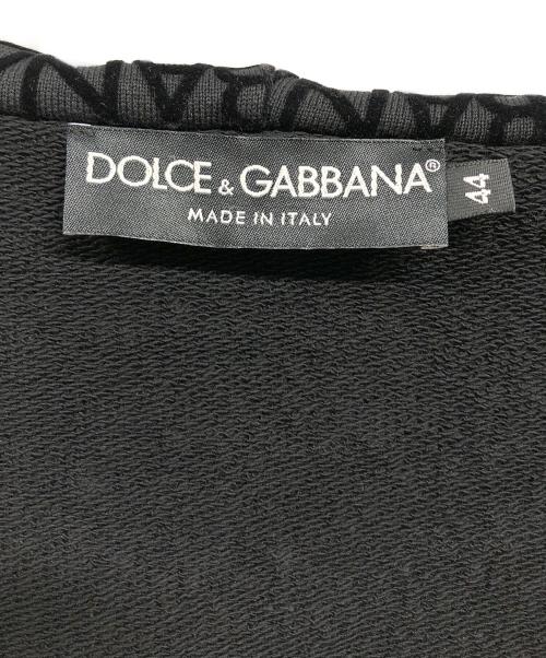 DOLCE & GABBANA（ドルチェ＆ガッバーナ）DOLCE & GABBANA (ドルチェ＆ガッバーナ) ジップパーカー ブラック サイズ:44の古着・服飾アイテム