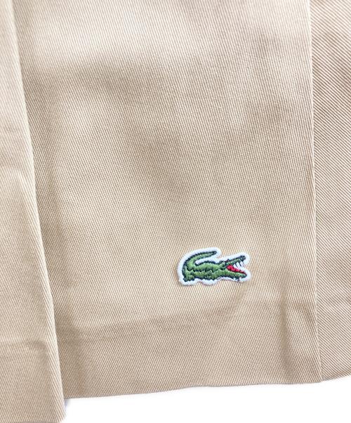 LACOSTE（ラコステ）LACOSTE (ラコステ) ストレッチコットンプリーツスカート カーキ サイズ:44の古着・服飾アイテム