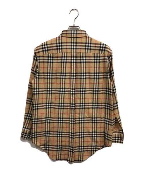 BURBERRY LONDON（バーバリーロンドン）BURBERRY LONDON (バーバリーロンドン) ノヴァチェックシャツ ブラウン サイズ:UK4の古着・服飾アイテム