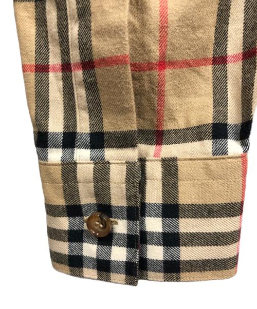 BURBERRY LONDON（バーバリーロンドン）BURBERRY LONDON (バーバリーロンドン) ノヴァチェックシャツ ブラウン サイズ:UK4の古着・服飾アイテム
