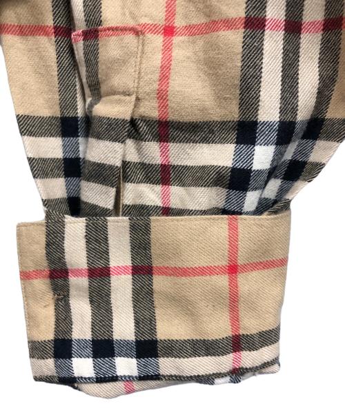 BURBERRY LONDON（バーバリーロンドン）BURBERRY LONDON (バーバリーロンドン) ノヴァチェックシャツ ブラウン サイズ:UK4の古着・服飾アイテム
