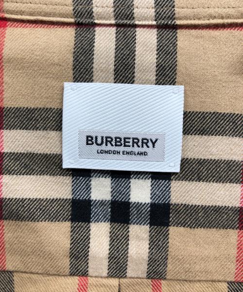 BURBERRY LONDON（バーバリーロンドン）BURBERRY LONDON (バーバリーロンドン) ノヴァチェックシャツ ブラウン サイズ:UK4の古着・服飾アイテム