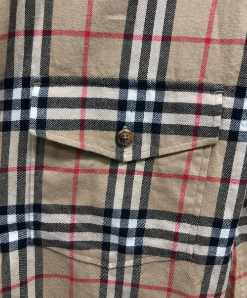 BURBERRY LONDON（バーバリーロンドン）BURBERRY LONDON (バーバリーロンドン) ノヴァチェックシャツ ブラウン サイズ:UK4の古着・服飾アイテム