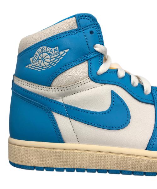 NIKE（ナイキ）NIKE (ナイキ) AIR JORDAN 1 RETRO HIGH OG ハイカットスニーカー ブルー サイズ:US9の古着・服飾アイテム