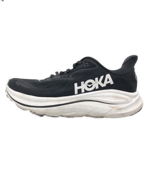 HOKAONEONE（ホカオネオネ）HOKAONEONE (ホカオネオネ) CLIFTON 10 ブラック サイズ:US9.5の古着・服飾アイテム