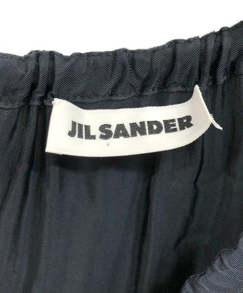 JIL SANDER（ジルサンダー）JIL SANDER (ジルサンダー) ブラウスワンピース ブラック サイズ:34の古着・服飾アイテム