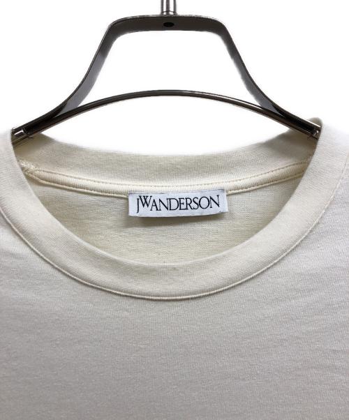 J.W.ANDERSON（ジェイダブリューアンダーソン）J.W.ANDERSON (ジェイダブリューアンダーソン) 2way ロングスリーブカットソー アイボリー サイズ:Ｓの古着・服飾アイテム
