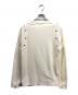 J.W.ANDERSON (ジェイダブリューアンダーソン) 2way ロングスリーブカットソー アイボリー サイズ:Ｓ：7000円