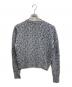 DIESEL (ディーゼル) ロゴジャガードセーター/DIESELニット グレー サイズ:L：8000円