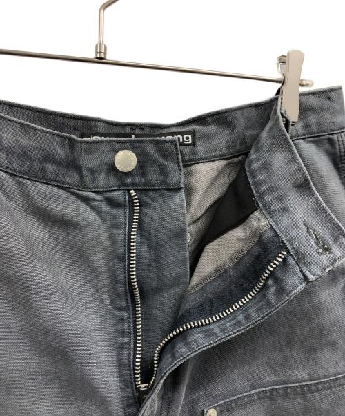ALEXANDER WANG（アレキサンダー・ワン）ALEXANDER WANG (アレキサンダー・ワン) High Waisted Workwear Pants グレー サイズ:28の古着・服飾アイテム