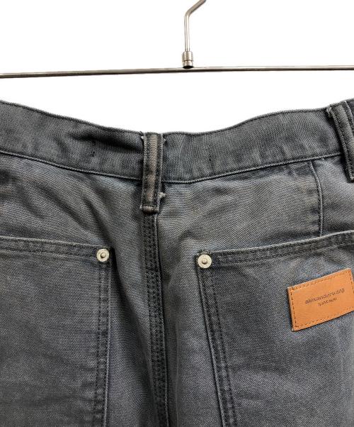 ALEXANDER WANG（アレキサンダー・ワン）ALEXANDER WANG (アレキサンダー・ワン) High Waisted Workwear Pants グレー サイズ:28の古着・服飾アイテム