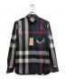 BURBERRY（バーバリー）の古着「メガチェックシャツ」｜ネイビー