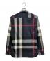BURBERRY (バーバリー) メガチェックシャツ ネイビー サイズ:Ｓ：20000円