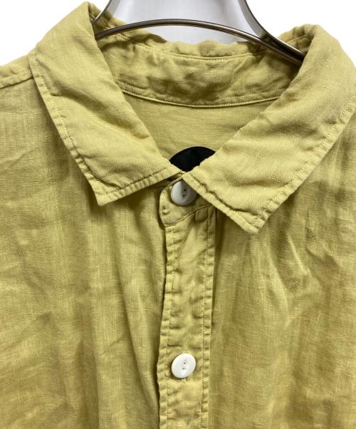 lefts（レフツ）lefts (レフツ) リネンワンピース イエロー サイズ:ＦＲＥＥの古着・服飾アイテム