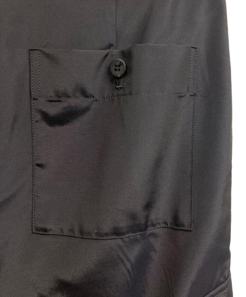 GALERIE VIE（ギャルリーヴィー）GALERIE VIE (ギャルリーヴィー) ナイロンシルクタフタ タックカーゴパンツ ブラック サイズ:32の古着・服飾アイテム