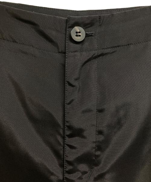 GALERIE VIE（ギャルリーヴィー）GALERIE VIE (ギャルリーヴィー) ナイロンシルクタフタ タックカーゴパンツ ブラック サイズ:32の古着・服飾アイテム