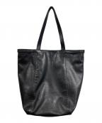 GALERIE VIEギャルリーヴィー）の古着「ゴートレザートートバック」｜ブラック