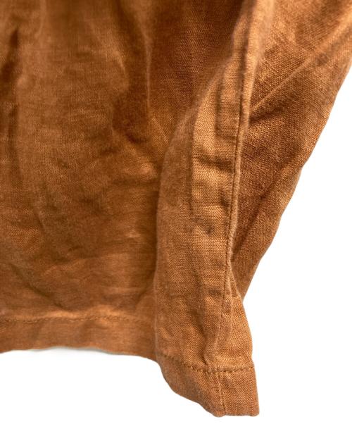 MONITALY（モニタリー）MONITALY (モニタリー) リネンパンツ/MONITALYパンツ　 ブラウン サイズ:Mの古着・服飾アイテム