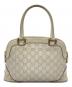 GUCCI (グッチ) グッチシマ ハンドバッグ アイボリー：50000円