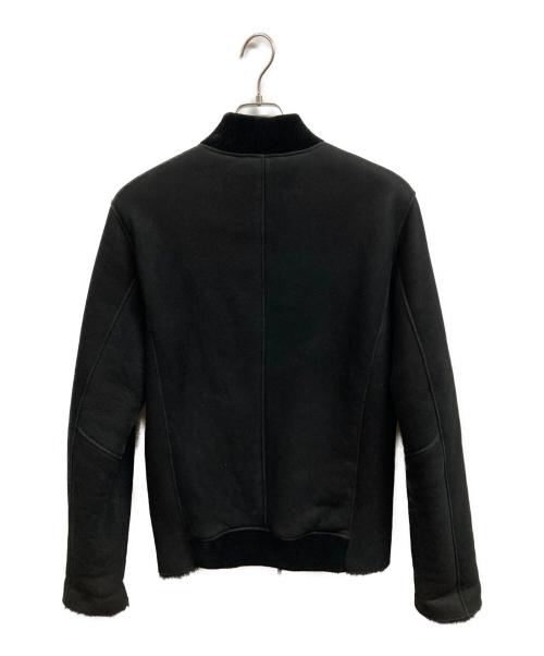 ARMANI COLLEZIONI（アルマーニ コレツィオーニ）ARMANI COLLEZIONI (アルマーニ コレツィオーニ) ボンバージャケット ブラック サイズ:46の古着・服飾アイテム