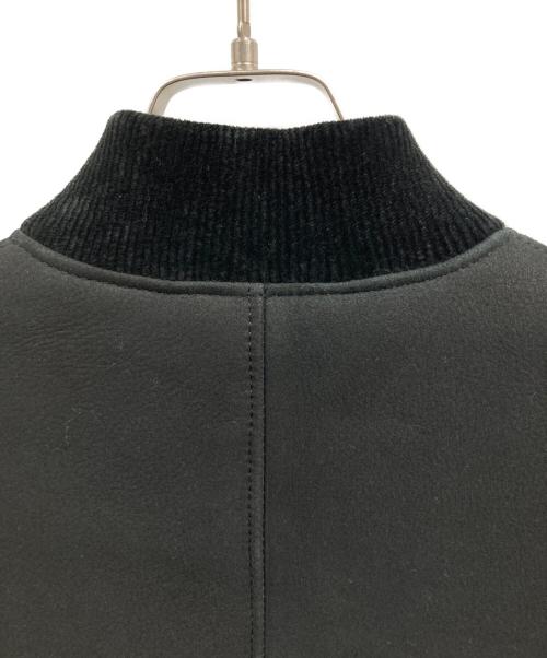 ARMANI COLLEZIONI（アルマーニ コレツィオーニ）ARMANI COLLEZIONI (アルマーニ コレツィオーニ) ボンバージャケット ブラック サイズ:46の古着・服飾アイテム