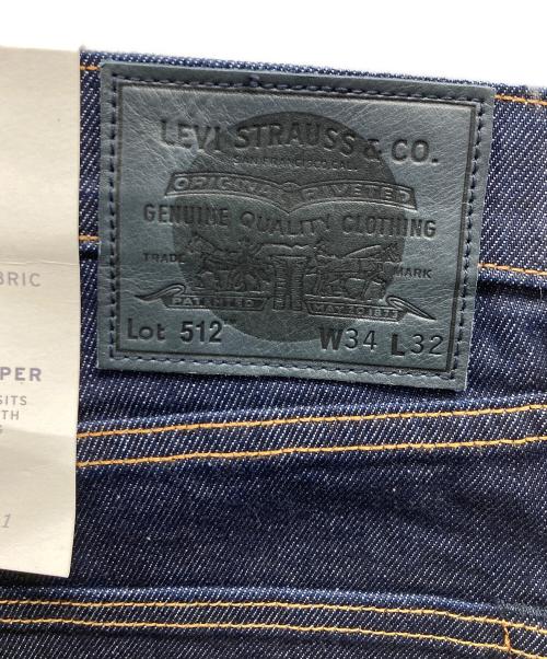 LEVI'S（リーバイス）LEVI'S (リーバイス) BLUETAB 512 スリムテーパード ジーンズ インディゴ サイズ:W34 未使用品の古着・服飾アイテム