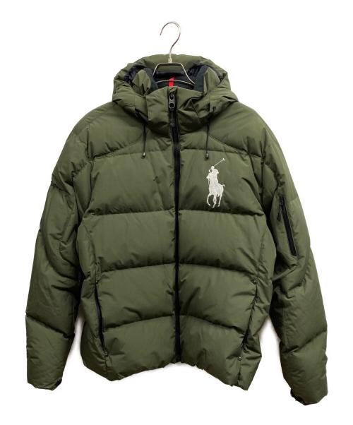 POLO RALPH LAUREN（ポロ・ラルフローレン）POLO RALPH LAUREN (ポロ・ラルフローレン) ダウンジャケット カーキ サイズ:XLの古着・服飾アイテム