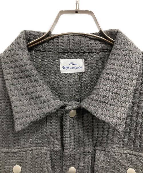 WP WESTPOINT（ダブルピー ウエストポイント）WP WESTPOINT (ダブルピー ウエストポイント) サーマルGージャン グレー サイズ:XL 未使用品の古着・服飾アイテム