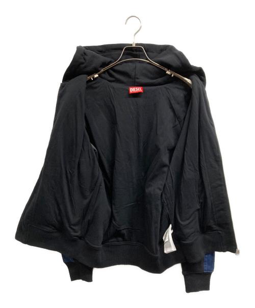 DIESEL（ディーゼル）DIESEL (ディーゼル) S-MIRR-NEW-Aジャケット ブラック サイズ:XL 未使用品の古着・服飾アイテム