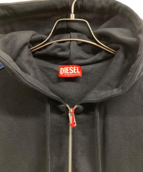DIESEL（ディーゼル）DIESEL (ディーゼル) S-MIRR-NEW-Aジャケット ブラック サイズ:XL 未使用品の古着・服飾アイテム