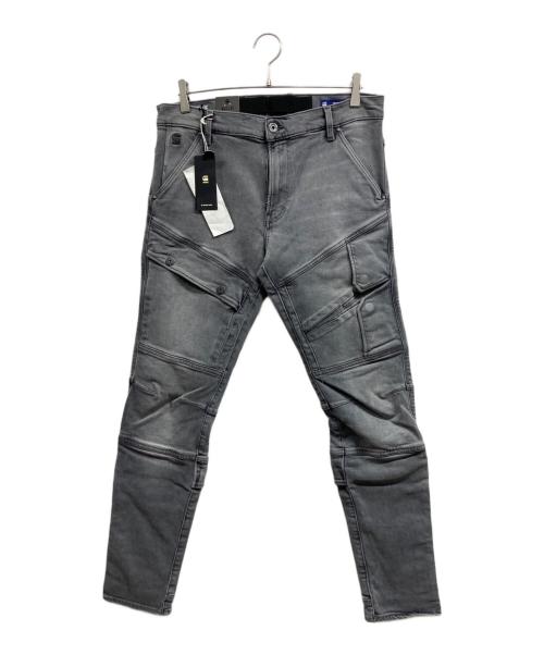 G-STAR RAW（ジースターロゥ）G-STAR RAW (ジースターロゥ) AIRBLAZE 3D SKINNY JEANS グレー サイズ:w32の古着・服飾アイテム
