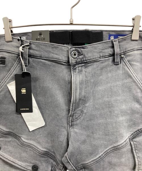 G-STAR RAW（ジースターロゥ）G-STAR RAW (ジースターロゥ) AIRBLAZE 3D SKINNY JEANS グレー サイズ:w32の古着・服飾アイテム