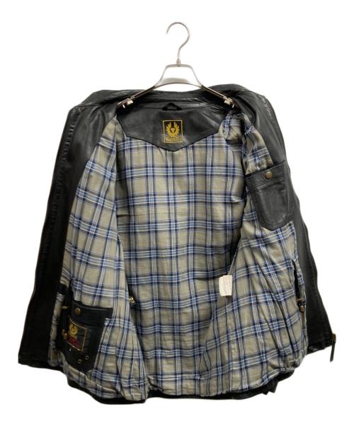 BELSTAFF（ベルスタッフ）BELSTAFF (ベルスタッフ) レザージャケット ブラック サイズ:Lの古着・服飾アイテム