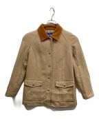 BURBERRY BLUE LABELバーバリー ブルー レーベル）の古着「ノヴァチェック中綿キルティングジャケット」｜ブラウン