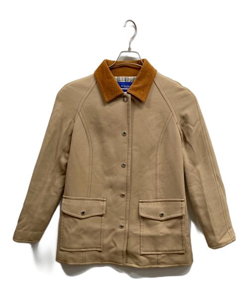 BURBERRY BLUE LABEL（バーバリー ブルー レーベル）BURBERRY BLUE LABEL (バーバリー ブルー レーベル) ノヴァチェック中綿キルティングジャケット ブラウン サイズ:38の古着・服飾アイテム