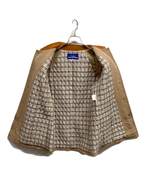 BURBERRY BLUE LABEL（バーバリー ブルー レーベル）BURBERRY BLUE LABEL (バーバリー ブルー レーベル) ノヴァチェック中綿キルティングジャケット ブラウン サイズ:38の古着・服飾アイテム