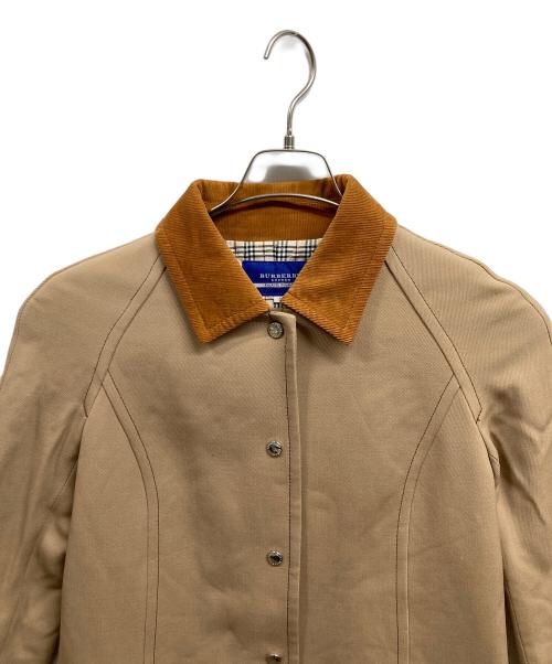 BURBERRY BLUE LABEL（バーバリー ブルー レーベル）BURBERRY BLUE LABEL (バーバリー ブルー レーベル) ノヴァチェック中綿キルティングジャケット ブラウン サイズ:38の古着・服飾アイテム