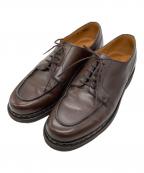 berwickバーウィック）の古着「Uチップドレスシューズ」｜ブラウン
