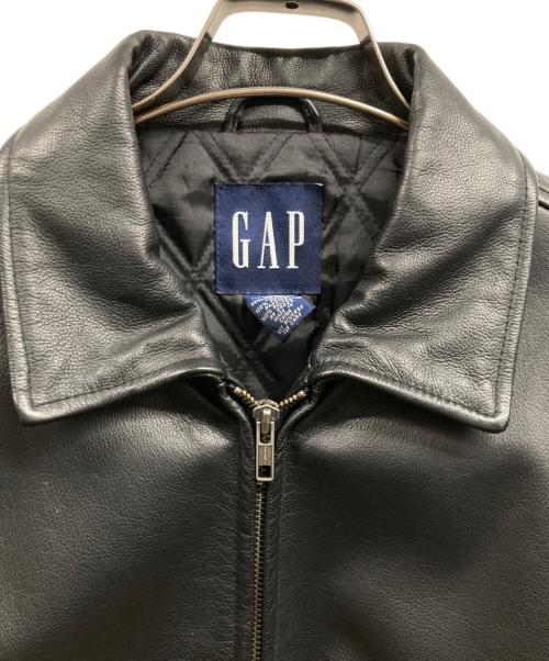 GAP（ギャップ）GAP (ギャップ) レザージャケット ブラック サイズ:Ｓの古着・服飾アイテム