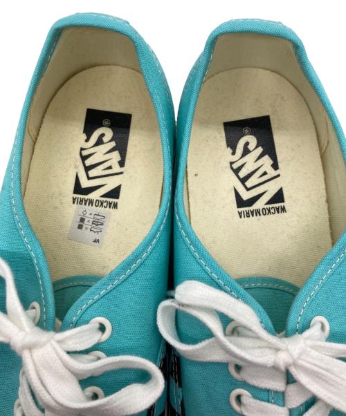 VANS（ヴァンズ）VANS (ヴァンズ) WACKO MARIA (ワコマリア) Authentic ローカットスニーカー ブルー サイズ:27の古着・服飾アイテム