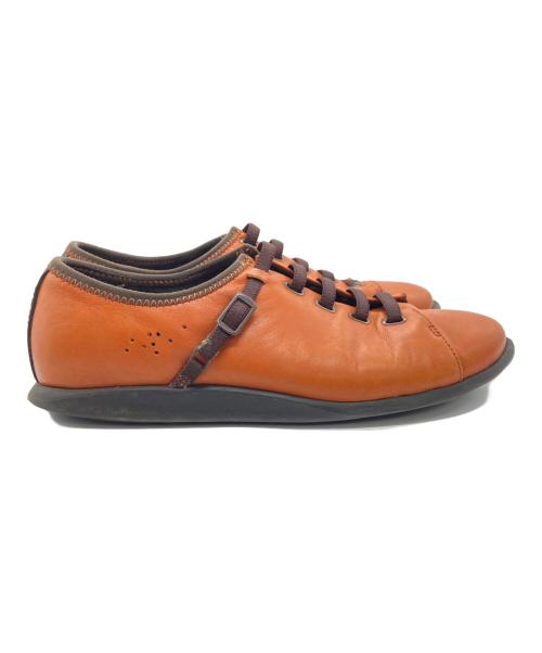 CAMPER（カンペール）CAMPER (カンペール) Aire レザースニーカー ブラウン サイズ:40の古着・服飾アイテム