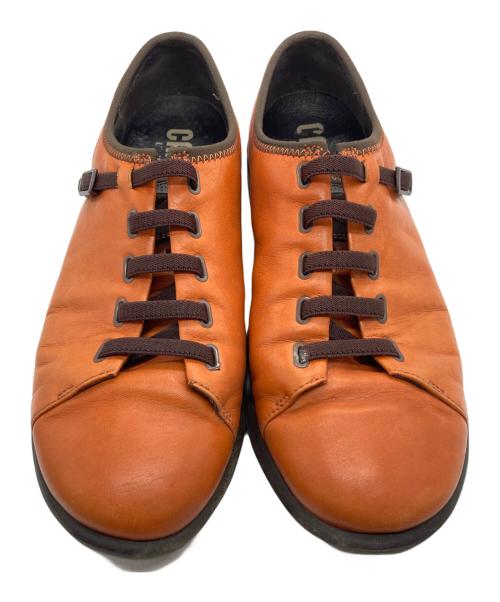 CAMPER（カンペール）CAMPER (カンペール) Aire レザースニーカー ブラウン サイズ:40の古着・服飾アイテム