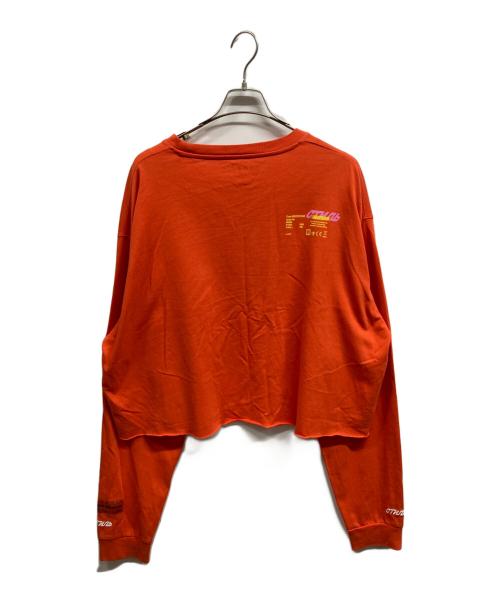 HERON PRESTON（ヘロンプレストン）HERON PRESTON (ヘロンプレストン) 長袖カットソー/HERON PRESTONカットソー オレンジ サイズ:FREEの古着・服飾アイテム
