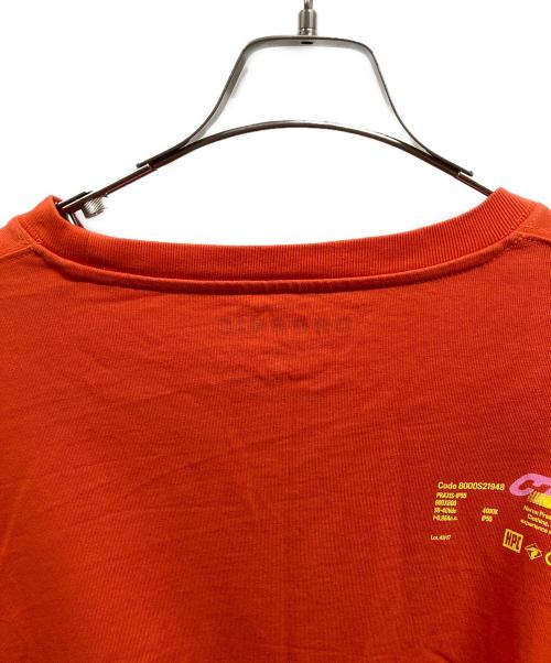 HERON PRESTON（ヘロンプレストン）HERON PRESTON (ヘロンプレストン) 長袖カットソー/HERON PRESTONカットソー オレンジ サイズ:FREEの古着・服飾アイテム