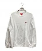 SUPREMEシュプリーム）の古着「small Box L/S Tee」｜ホワイト
